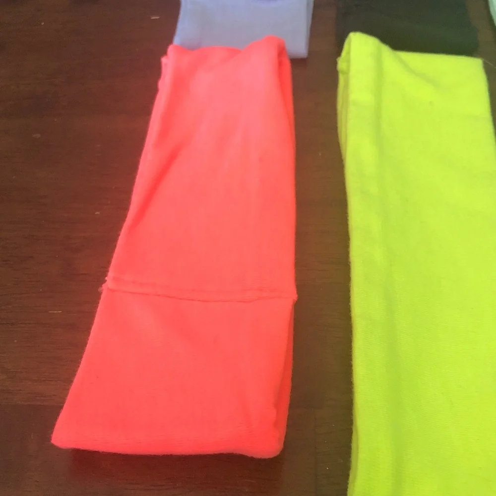 Athletic Stretch Fabric Headbands Set
